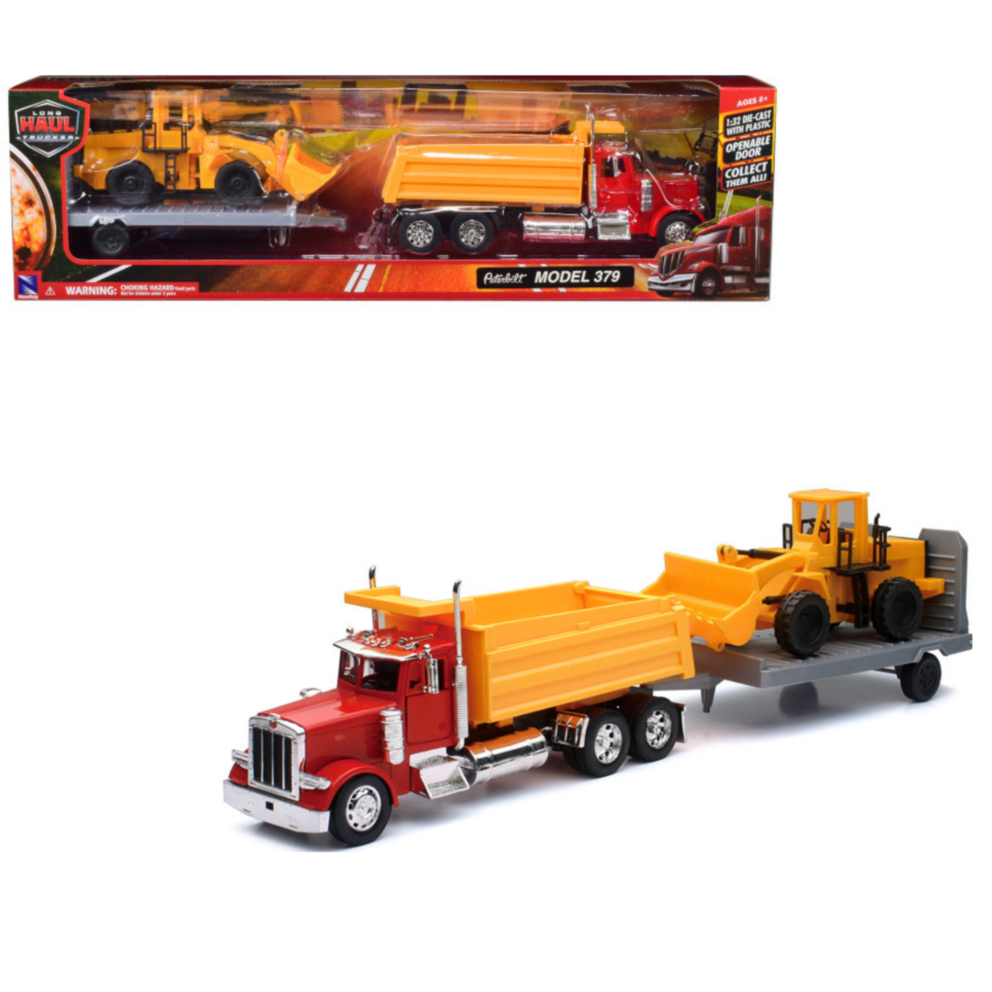 Peterbilt 379 Dump Truck W/ Wheel 1:32
