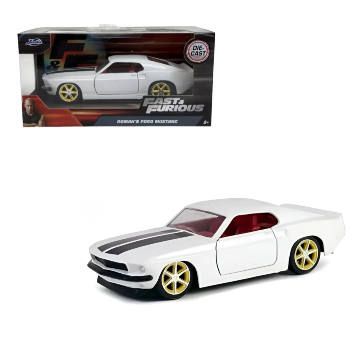 Roman´s Ford Mustang escala 1:32 Jada