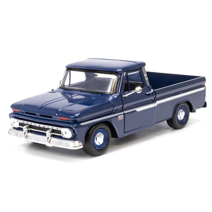 1966 Chevy C10 Fleetside Dark Blue 1:24