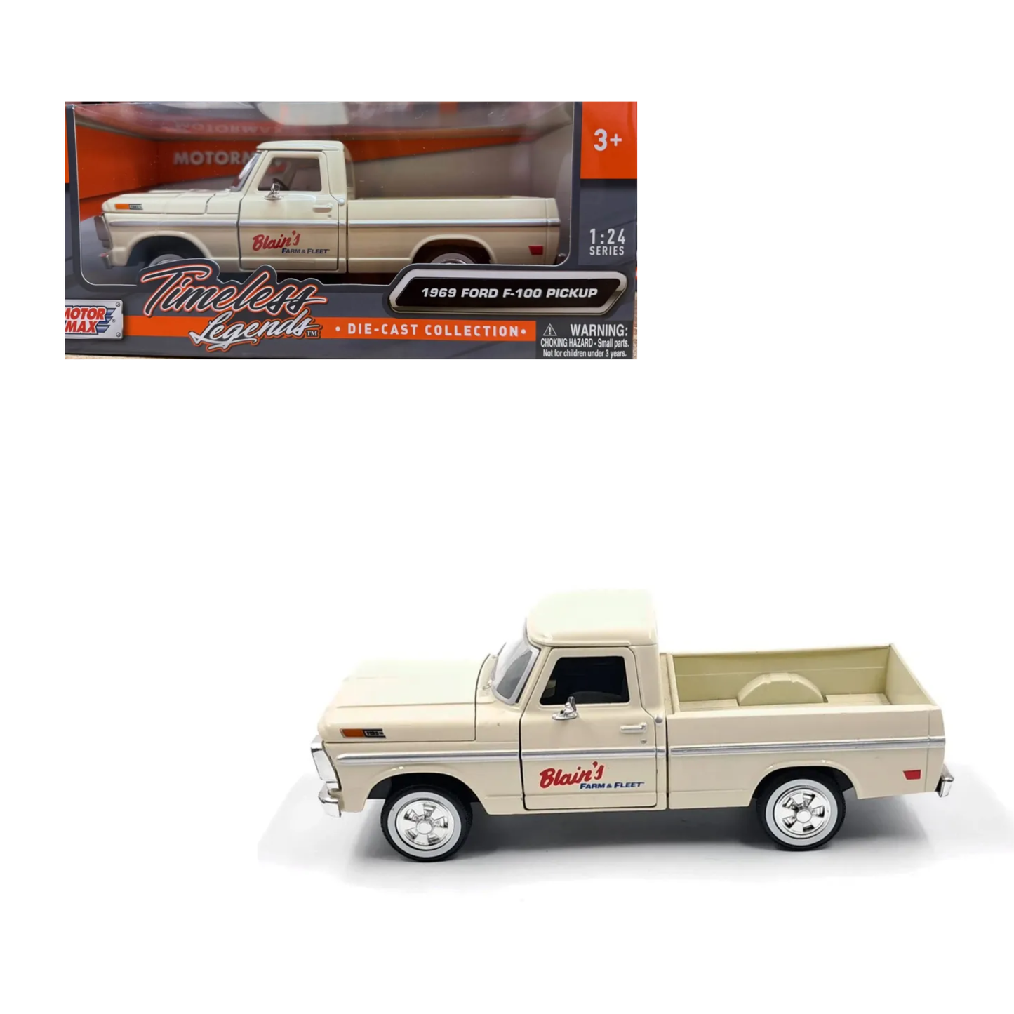 1969 Ford F-100 Pick Up Blain's 1:24