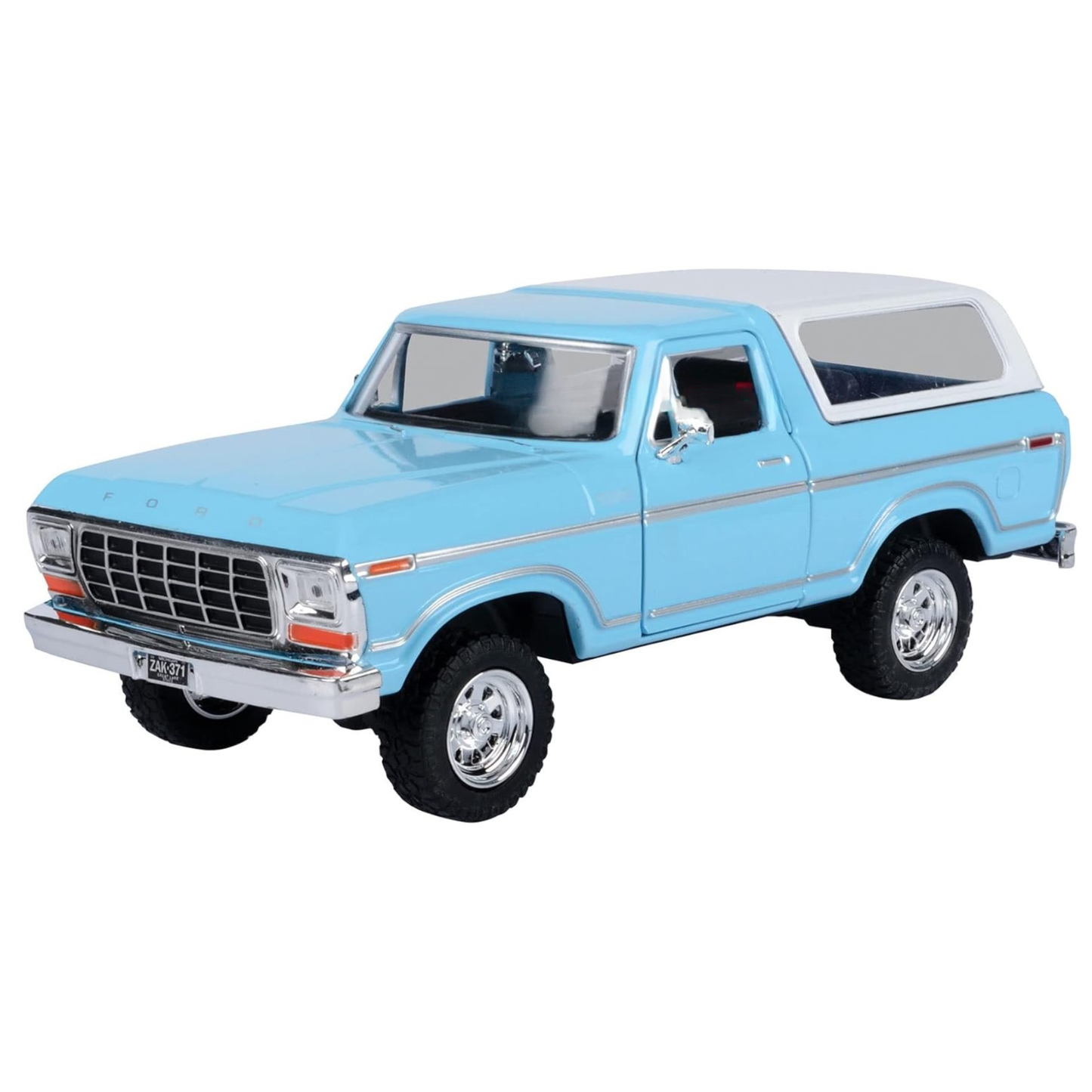1978 Ford Bronco Light Blue 1:24