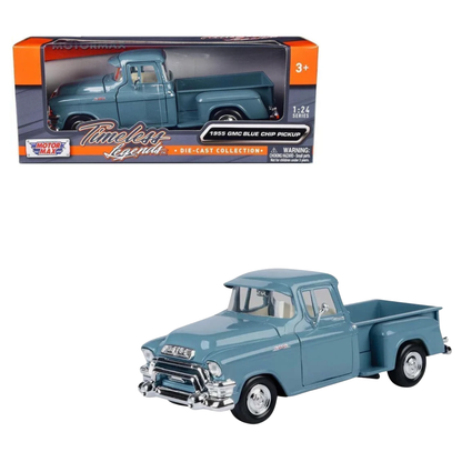 Gmc 1955 Blue Chip Pick Up escala 1:24
