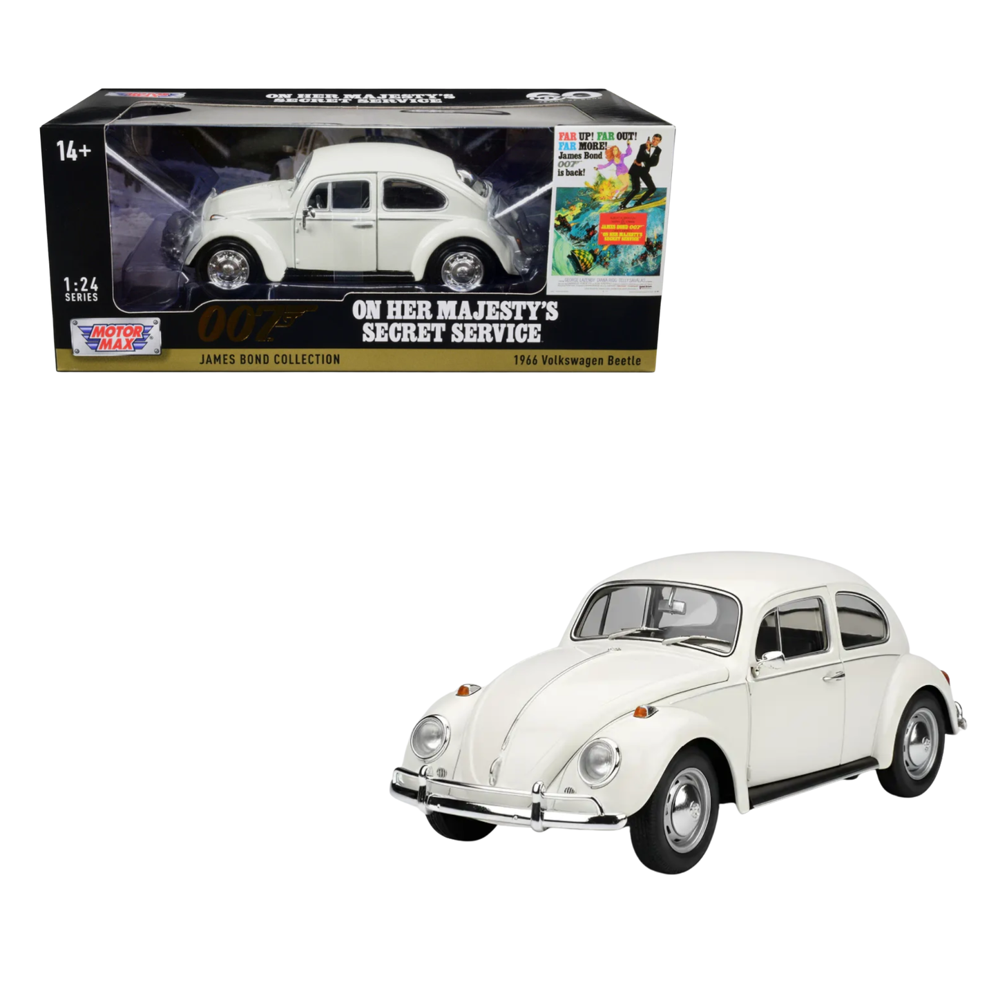 Volkswagen 1966 Agente 007 escala 1:24