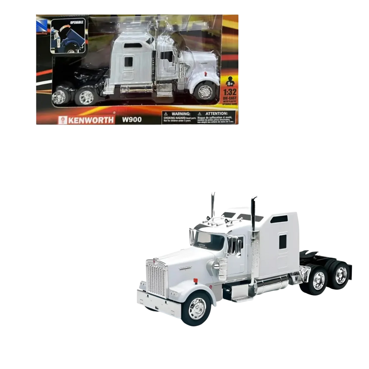 Kenworth w900 1:32 Open Hood