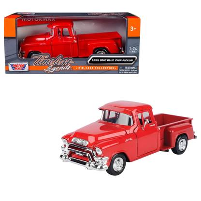 Gmc 1955 Blue Chip Pick Up escala 1:24