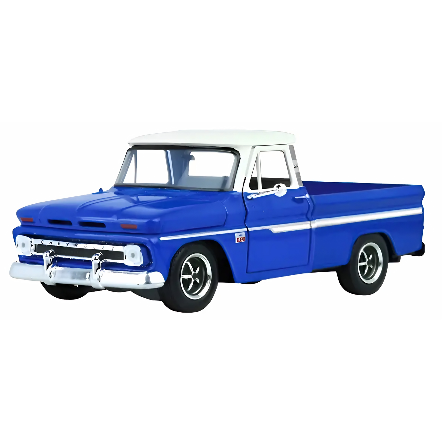Chevy C10 Blue White 1966 01:24
