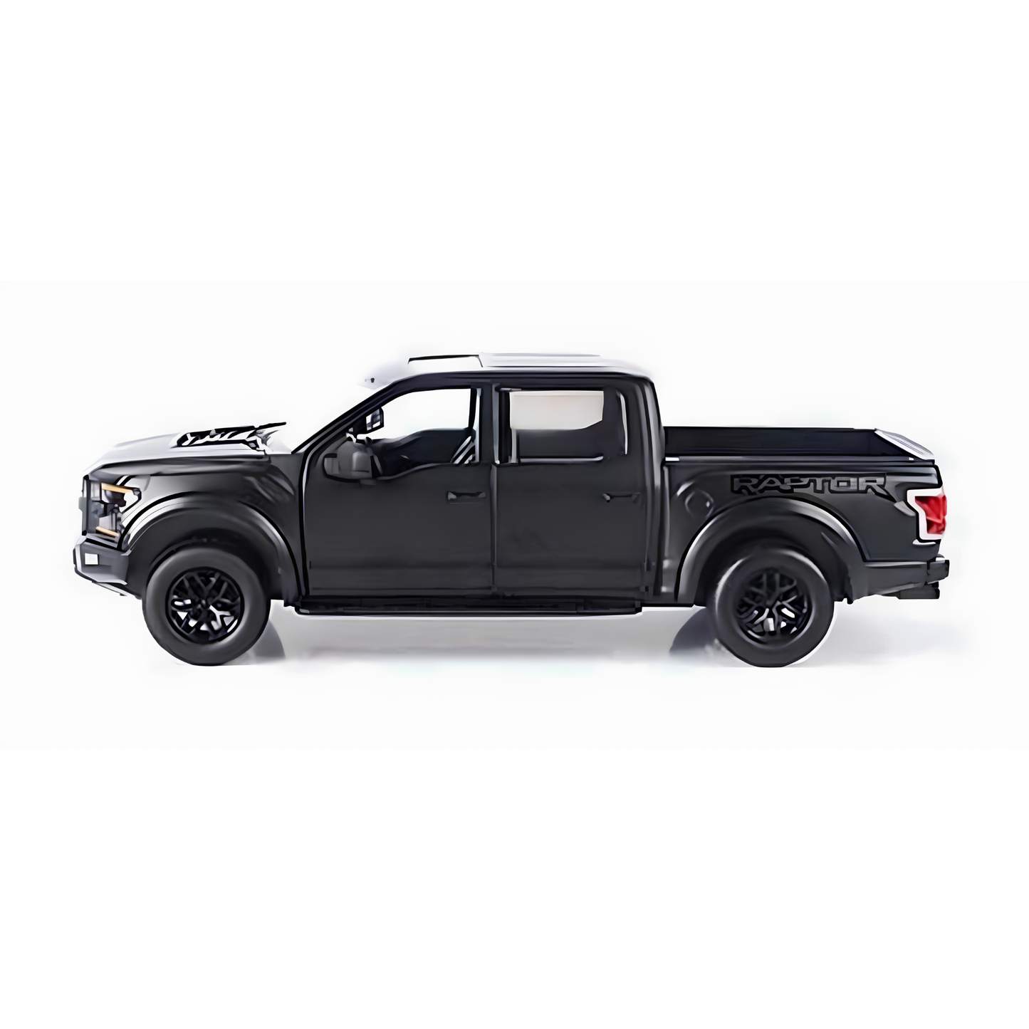 Ford F-150 Raptor 2017 Black escala 1:24