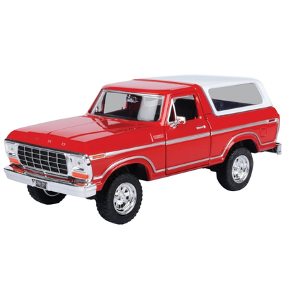 1978 Ford Bronco Red 1:24