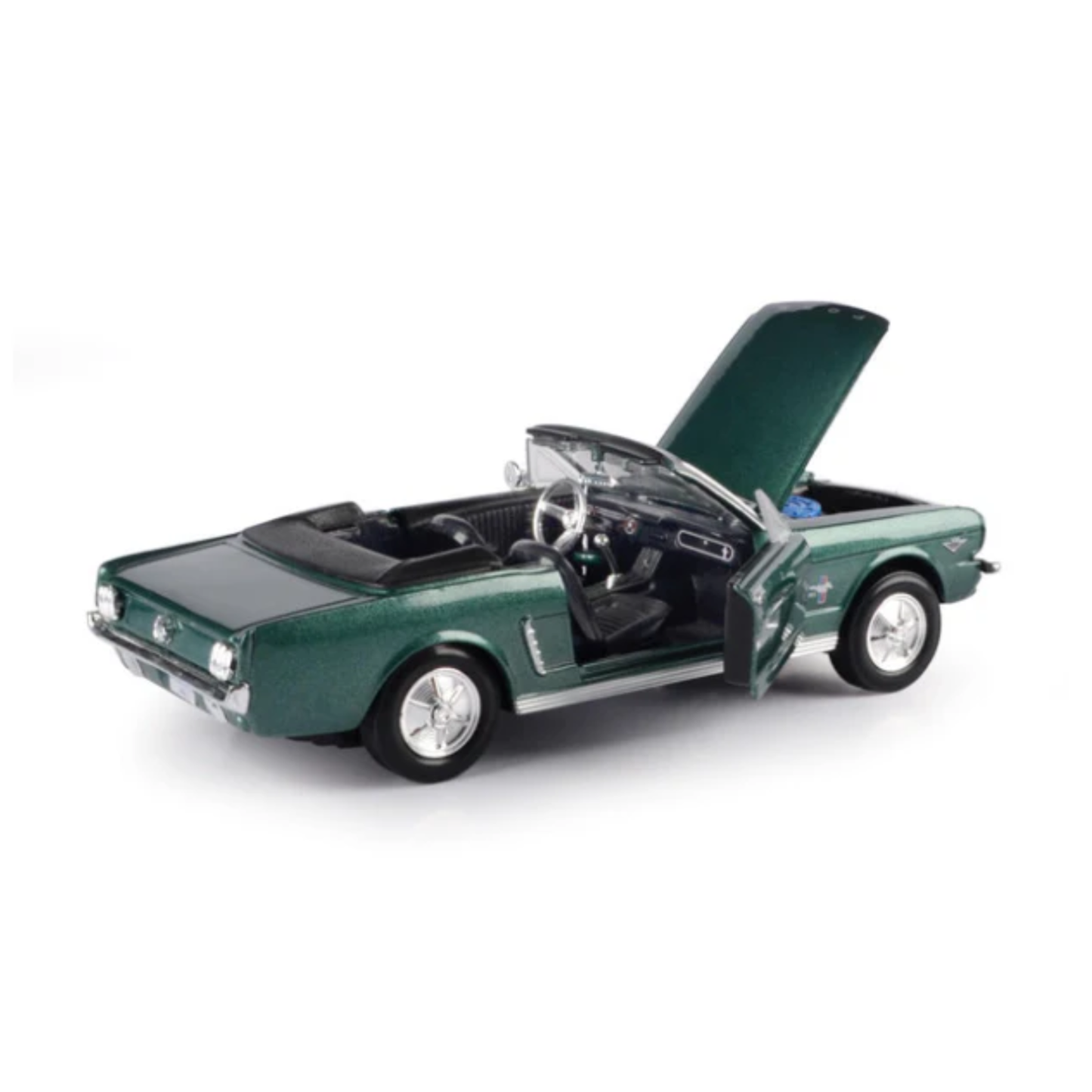 Ford Mustang Combertible Green '1964 1/2 01:24