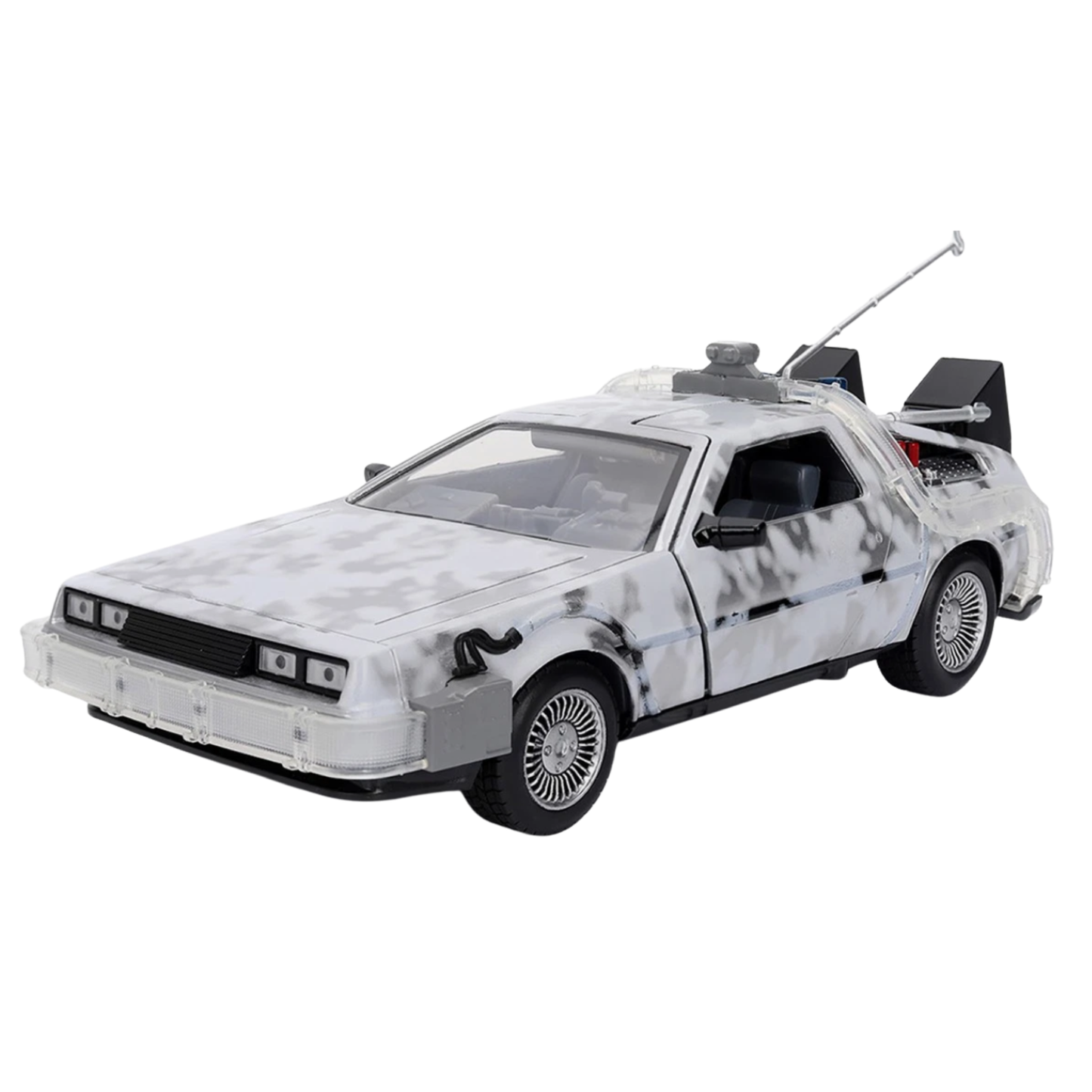 DeLorean Time Machine Frost Version W/Light Jada 1:24