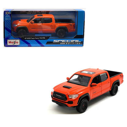 Tacoma Trd Pro 2023 Orange escala 1:27