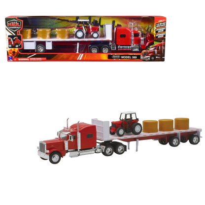 Peterbilt 389 Open Hood Hay & Farm Tractor 1:32