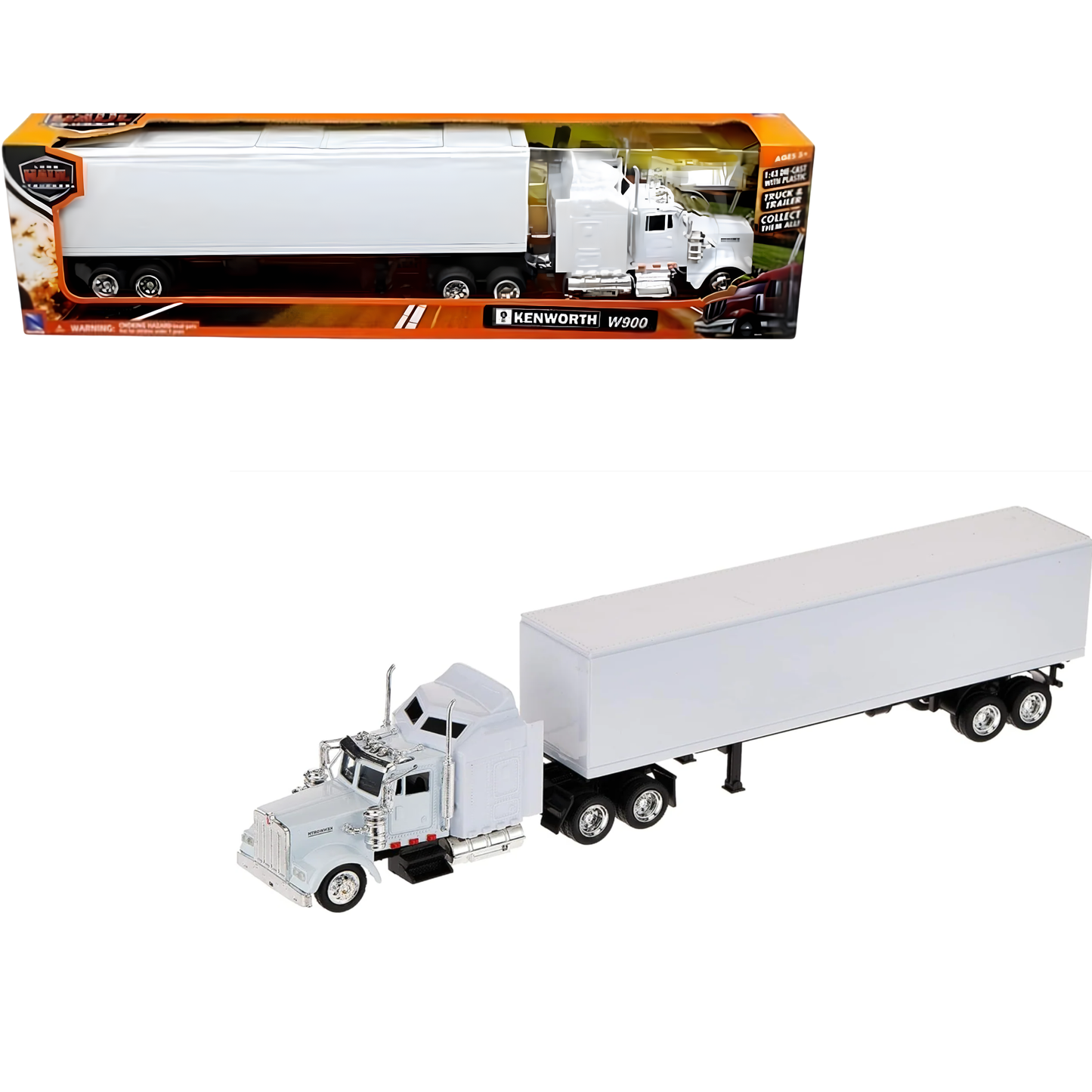 Kenworth W900 Solid WH 1:43