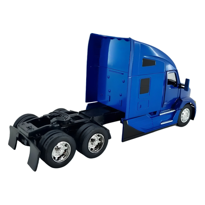 Cab Kenworth T680 Open Hood Blue 1:32