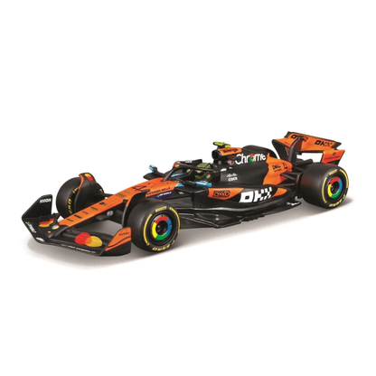 Bburago McLaren MCL39 Lando Norris Escala 1:43 con Carcasa de Acrílico | Fórmula 1 2025