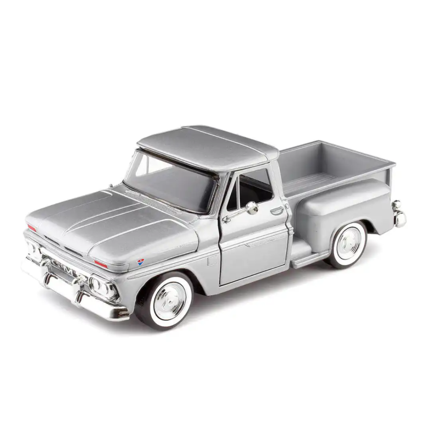 1966 Gmc C1000 Fenderside Plateado 1:24