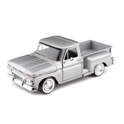 1966 Gmc C1000 Fenderside Plateado 1:24