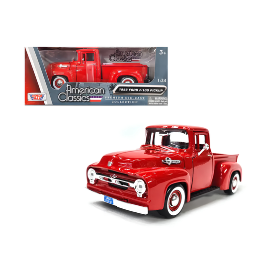 1956 Ford F100 Red escala 1:24