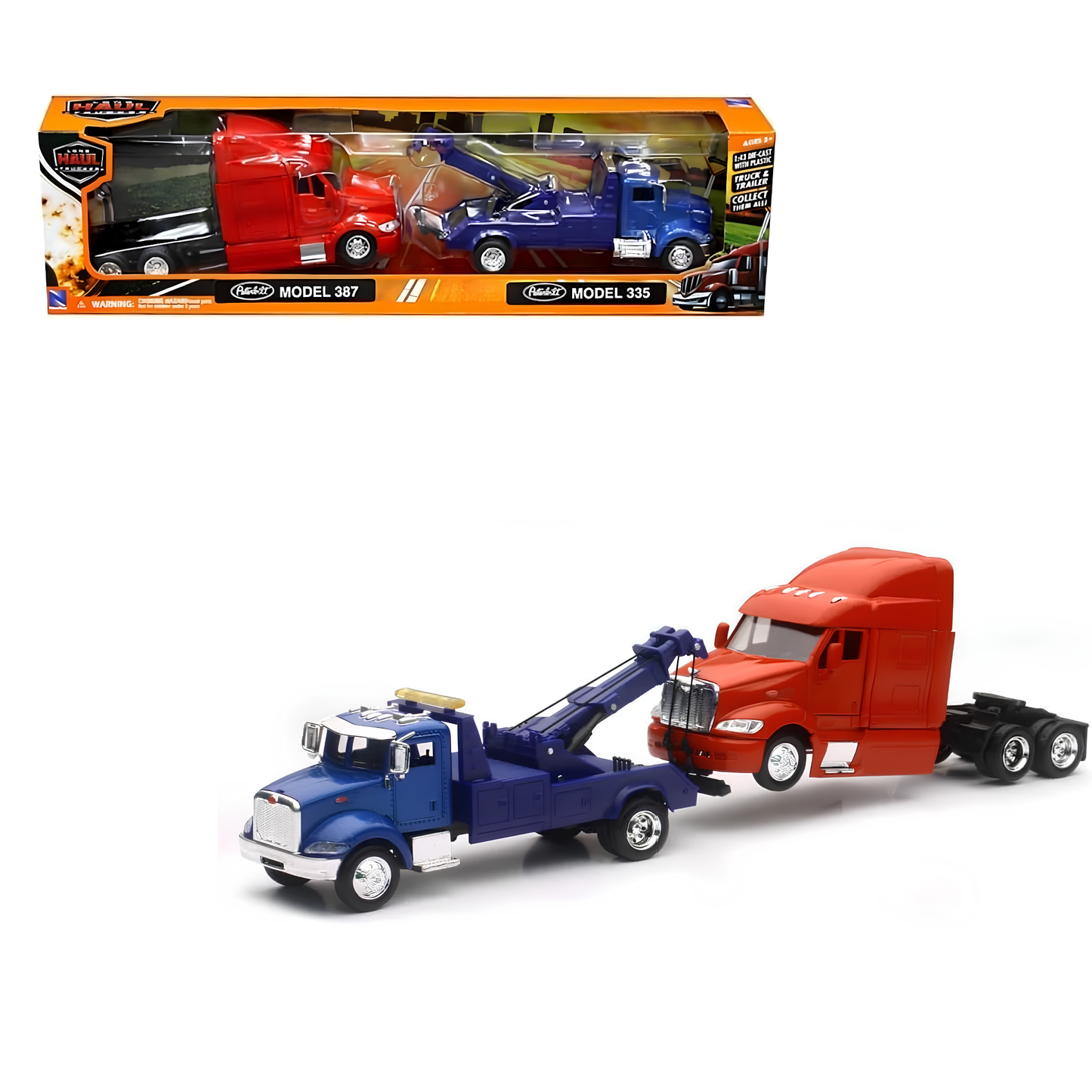 Peterbilt 335 Tow Truck w/ Cab 387 1:43