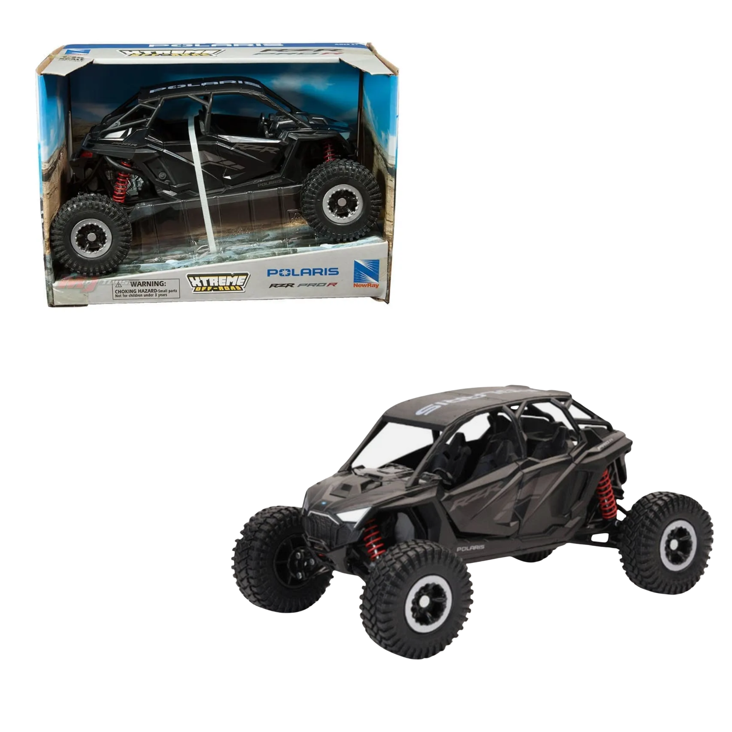 Rzr Pro 4 Asientos Black 1:18