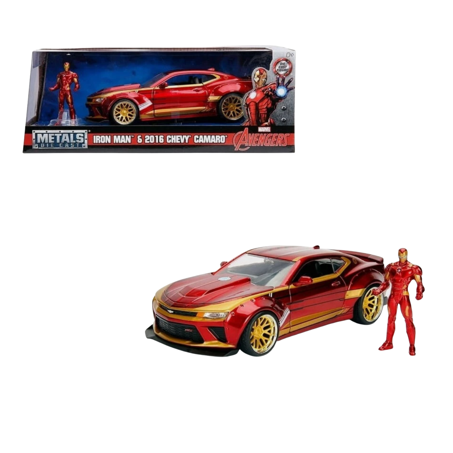 Iron Man 2016 Chevrolet Camaro Jada 1:32