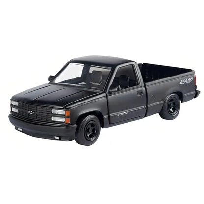 Chevrolet 454ss Pick Up Metal Black escala 1:24