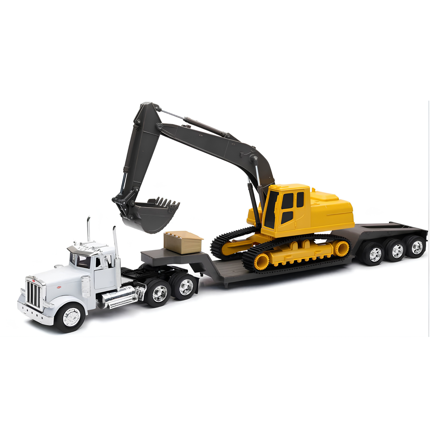 Construction Peterbilt 379 W/ Backhoe 1:32