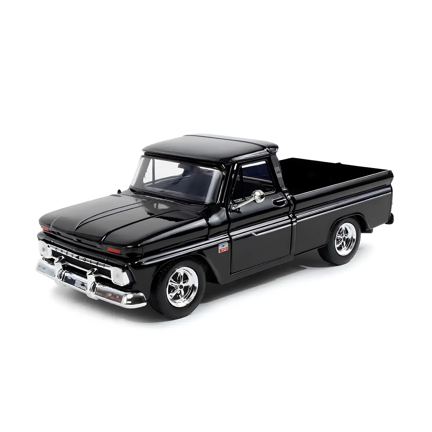 1966 Chevy C10 Fleetside Black 1:24
