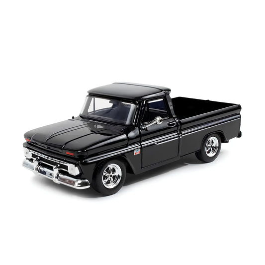 1966 Chevy C10 Fleetside Black 1:24