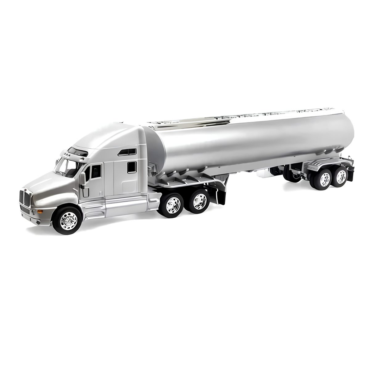 Welly Kenworth T2000 Escala 1:32 Plateado con Pipa Plateado