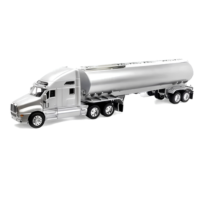 Welly Kenworth T2000 Escala 1:32 Plateado con Pipa Plateado