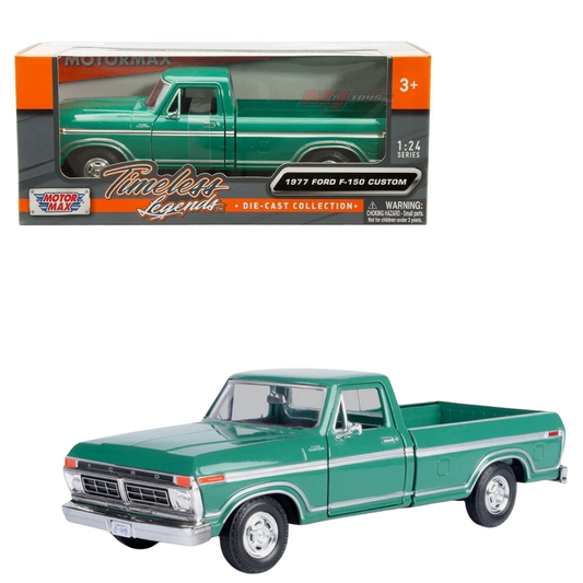 1977 Ford F-150 Custom Green 1:24