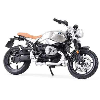 BMW R nineT Scrambler Maisto Escala 1:12 | Motocicleta Die-Cast de Colección
