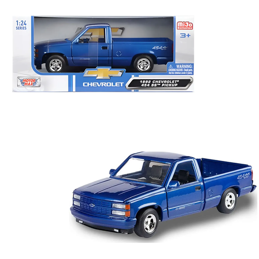 Chevrolet 454ss Pick Up Blue escala 1:24