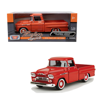 1958 Chevy Apache Red 1:24