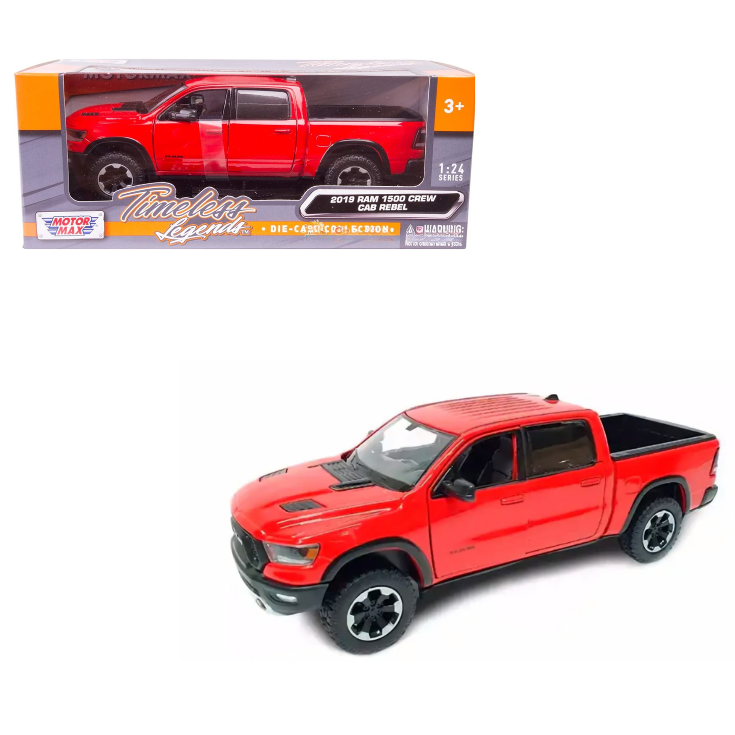 RAM 1500 Rebel Crew 2019 1:24
