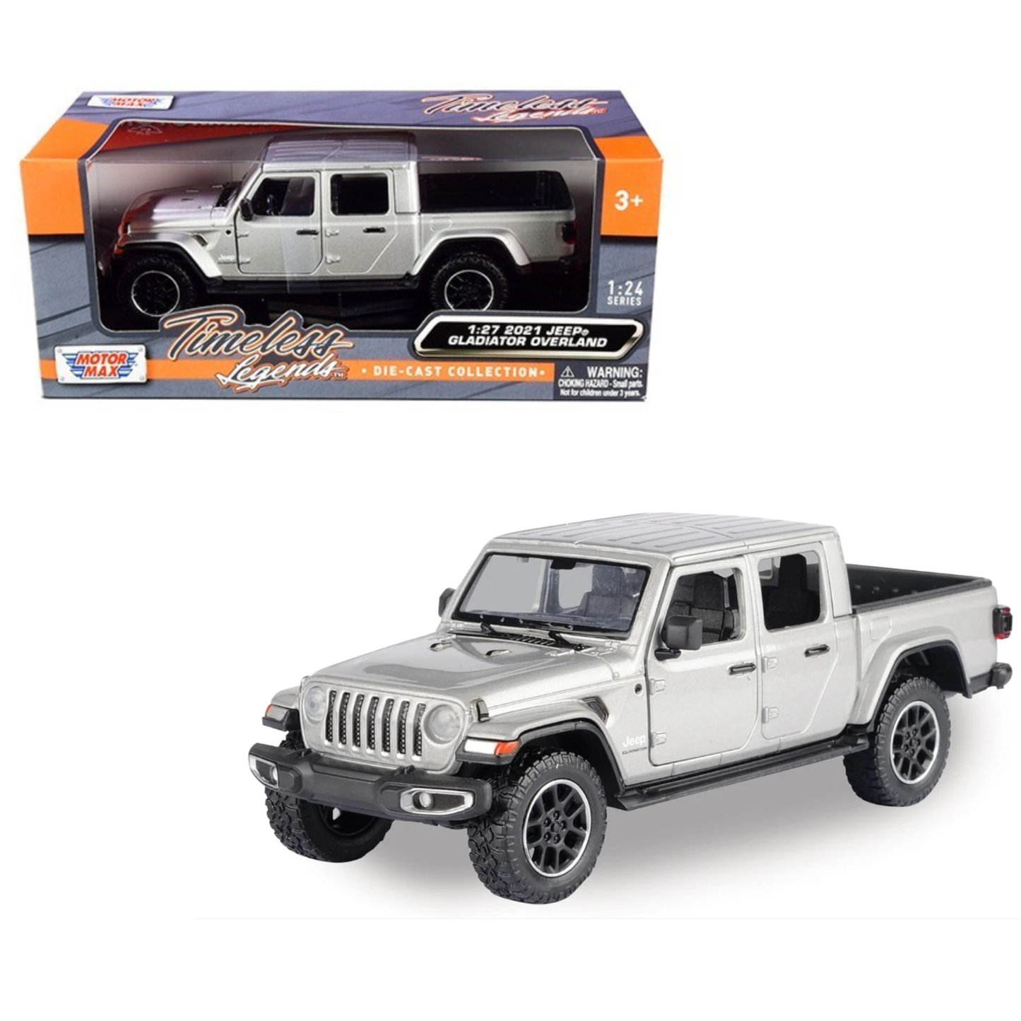 Jeep Gladiator Overland Hard Top 2021 1:24