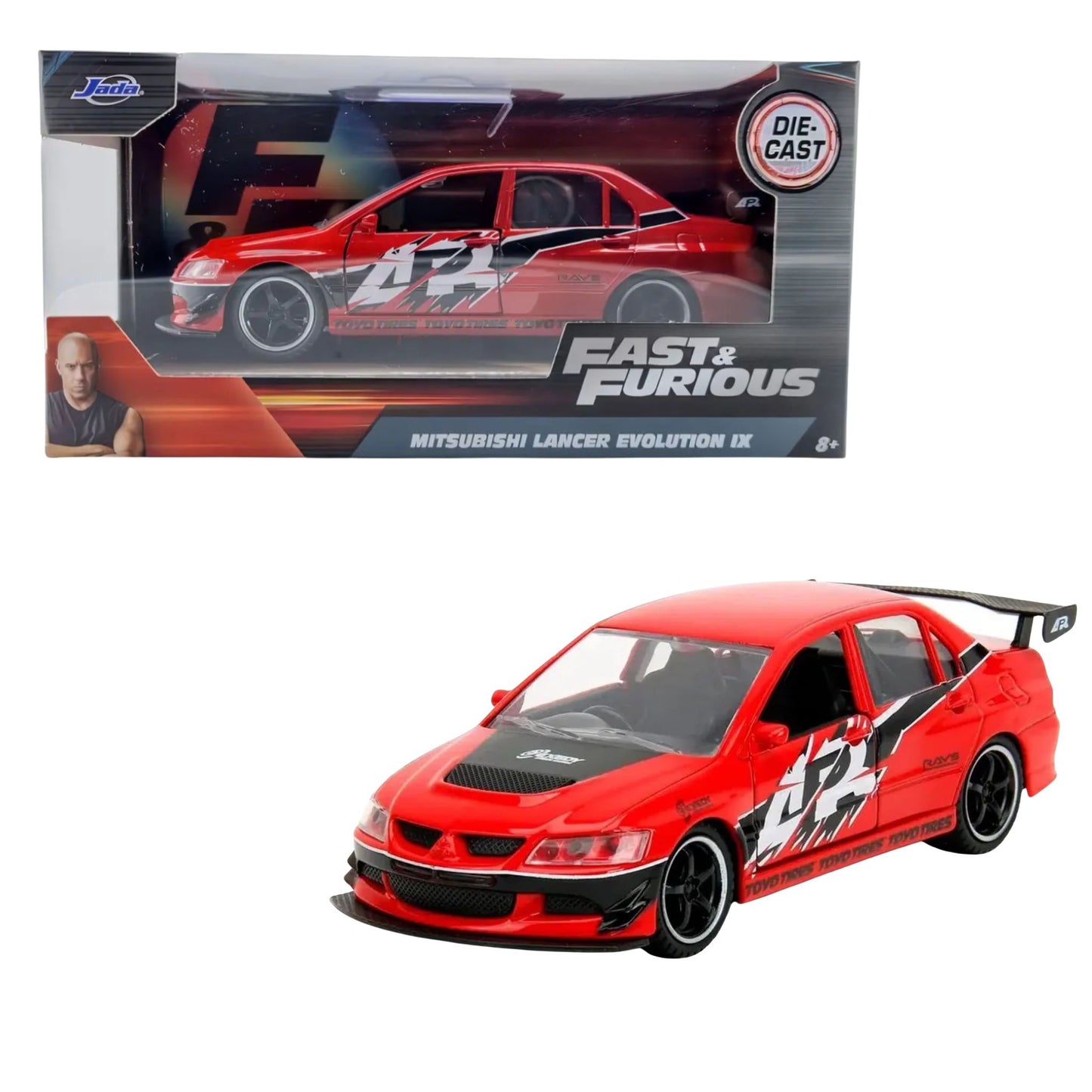 Fast & Furious Mitsubishi Lancer Evo IX 01:32