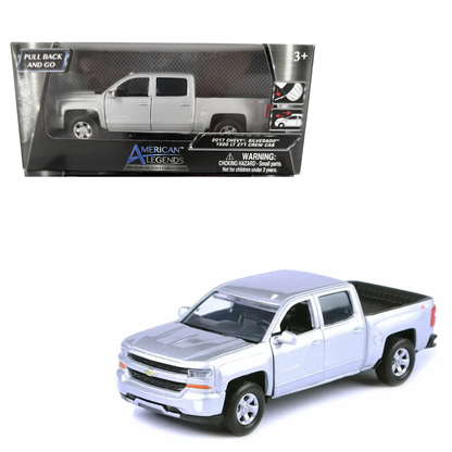 2017 Chevy Silverado Grey 1:43 5"