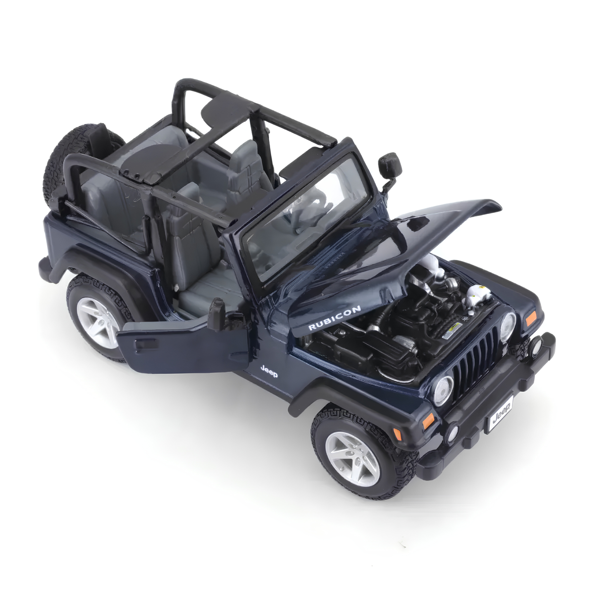 Jeep Wrangler Rubicon Maisto Special Edition a escala 1:27 azul marino