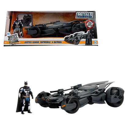 2017 Justice League Batmobile W/ Batman Asorted Jada 1:24