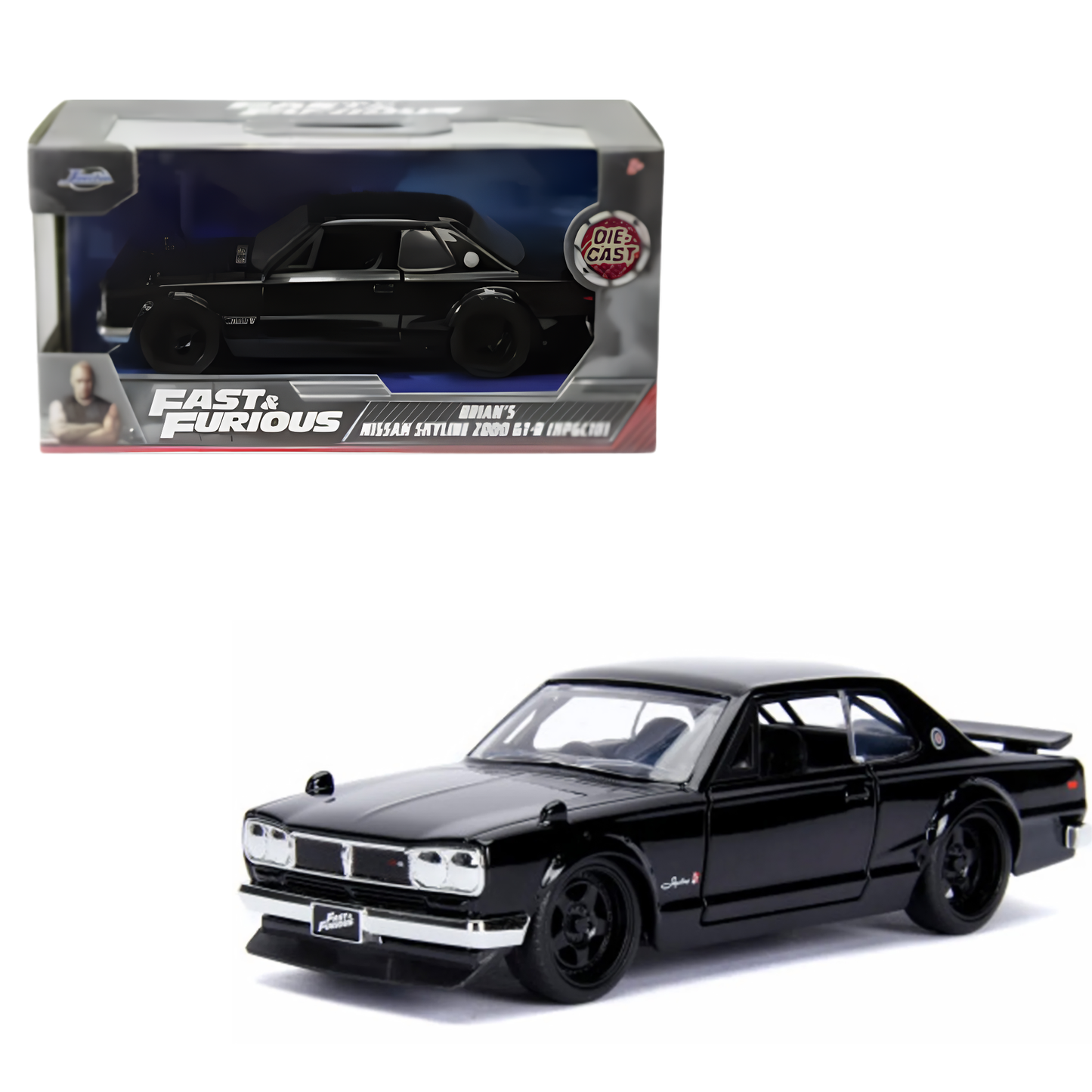 Fast & Furious - Brians Nissan Skyline 2000 GTR (KPGC10) 01:32
