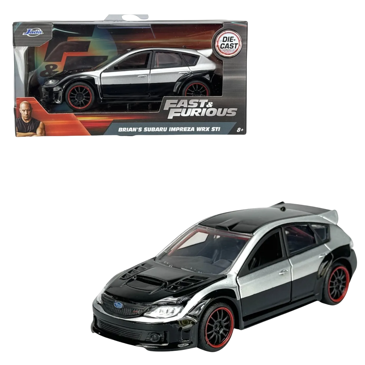 Brian´s Subaru Impreza Wrx Sti Jada escala 1:32