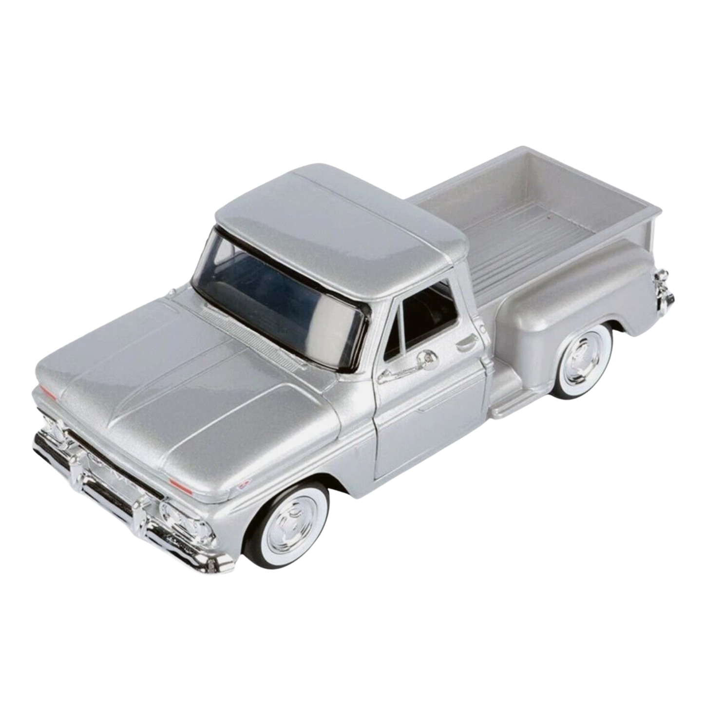 1966 Gmc C1000 Fenderside Plateado 1:24