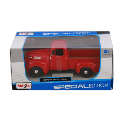 Maisto Ford F-1 Pickup 1948 Escala 1:24 | Camioneta Die-Cast de Colección