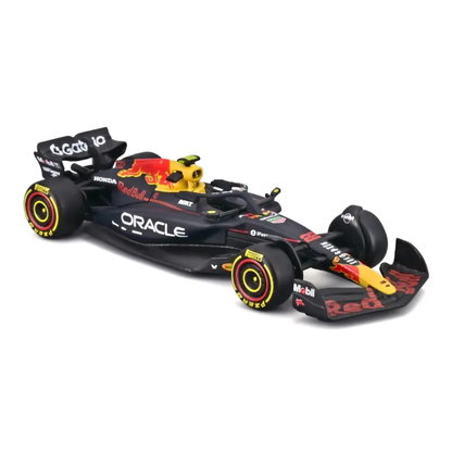 Pack Red Bull RB21 F1 2025 Bburago Escala 1:64 | Max Verstappen #1 + Yuki Tsunoda #22