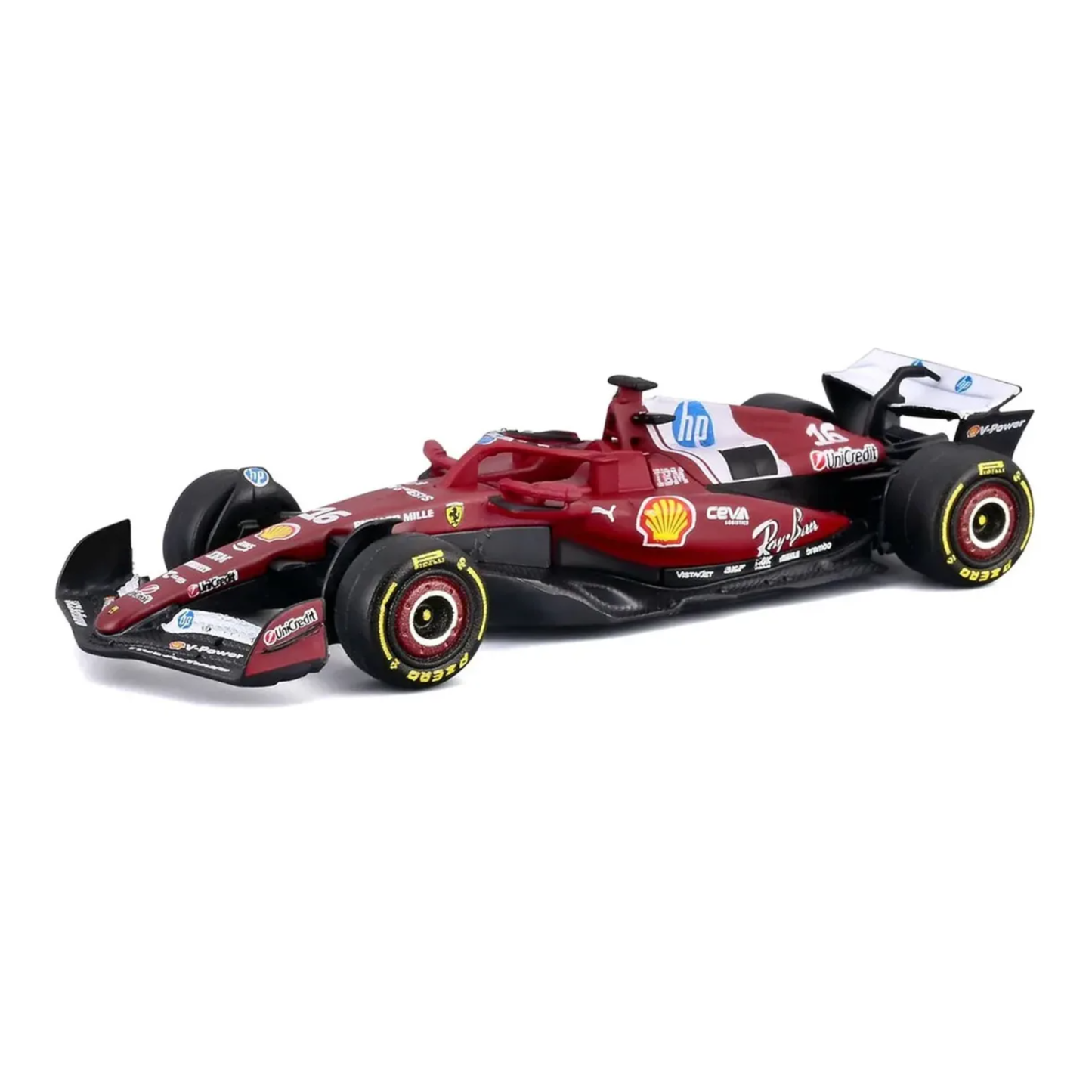 Pack Ferrari SF-25 F1 2025 Bburago Escala 1:64 | Charles Leclerc #16 + Lewis Hamilton #44