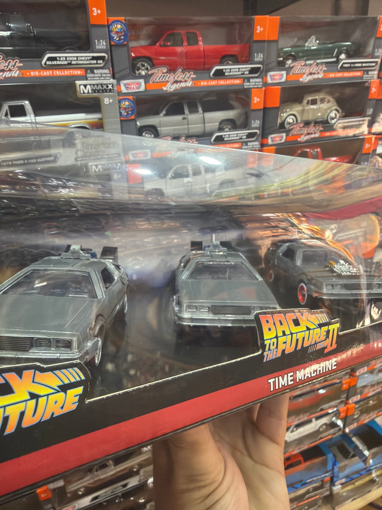 DeLorean 3 Pack escala 1:32
