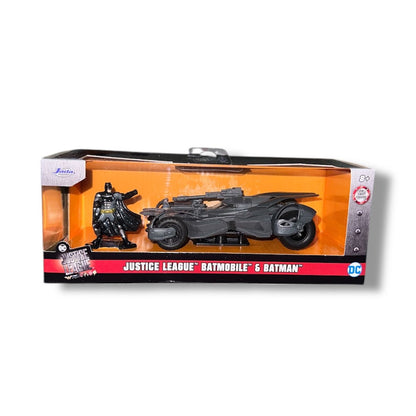Justice League Batmobile & Batman Jada 1:32