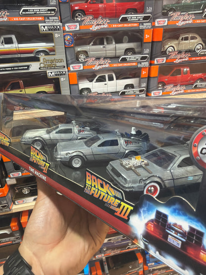 DeLorean 3 Pack escala 1:32